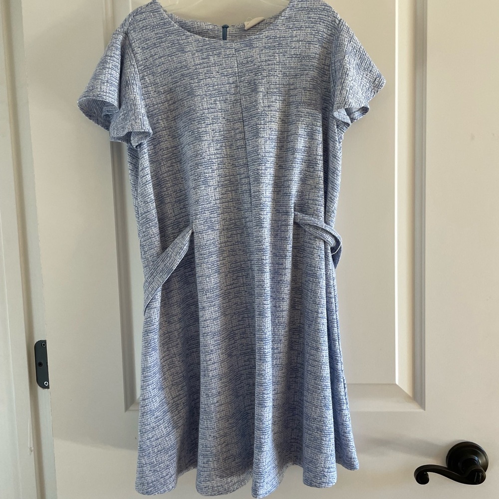 Zara Light Blue Casual Kids Dress